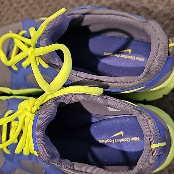 Nike In-Season Trainer TR2 Gray/Blue/neon yellow #525737-005 Size 6.5 Women’s - Picture 8 of 9